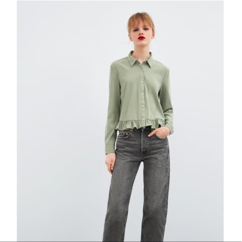 Zara Ruffled Top